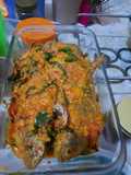 Ikan bawal bumbu rica.