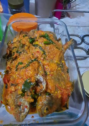 Foto resep Ikan bawal bumbu rica