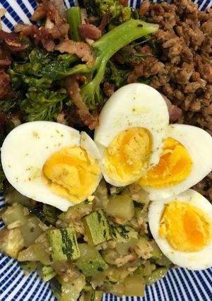 Foto de Bowl proteico com carne picada