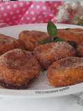 Torrijas rellenas de chocolate
