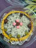 Pie susu cokelat/kue lontara (dioven, pie ukuran besar)
