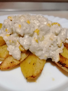 Sajtos tejszínes csirkemell recept fotója