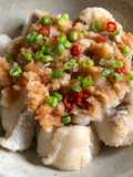 Fried White Fish with Grated Daikon & Ponzu