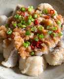 Fried White Fish with Grated Daikon & Ponzu