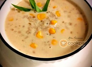Gambar Bubur Barli dan Jagung