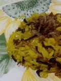 Arroz Pilaf com Cebola Frita