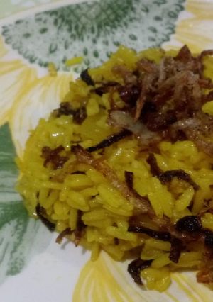 Foto de Arroz Pilaf com Cebola Frita