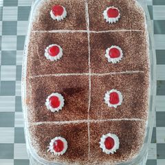 Mango Coffee Biscuit Pudding (Special Iftar Dessert) A picture of Mango Coffee Biscuit Pudding (Special Iftar Dessert).