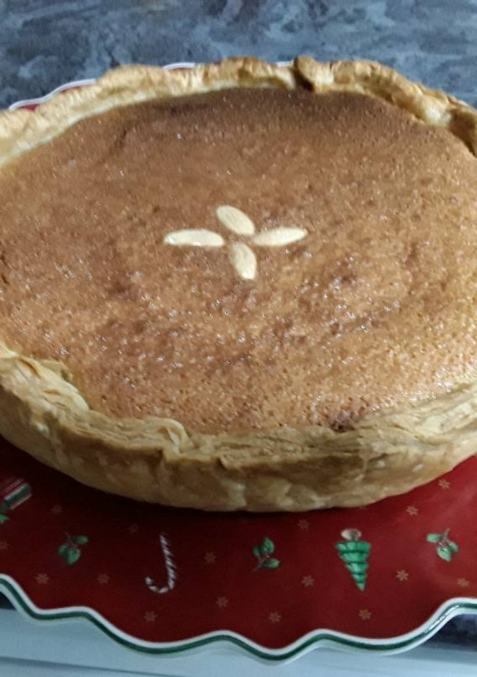 Una foto de Tarta de almendra