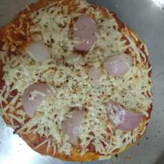 A picture of पिज़्जा प्याज (Pizza Pyaz recipe in Hindi).