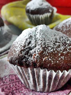 Una foto de Muffins de chocolate