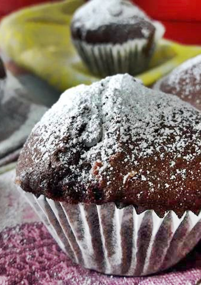 Una foto de Muffins de chocolate