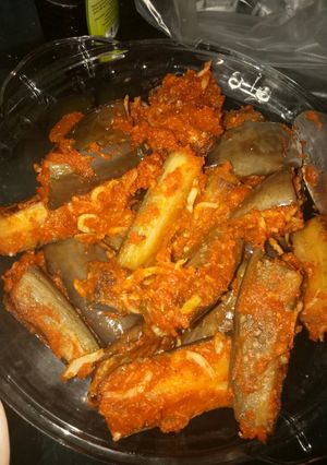 Foto resep Terong teri balado