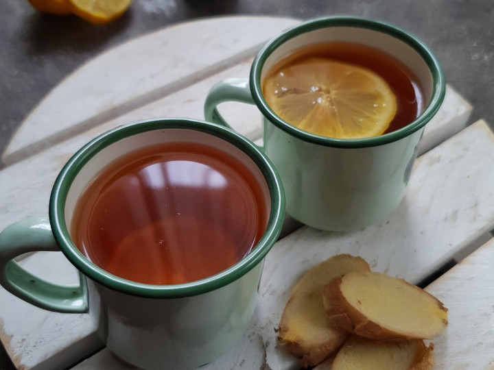 Resep Teh Jahe Madu Lemon Anti Gagal