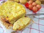 A picture of onion egg omelette