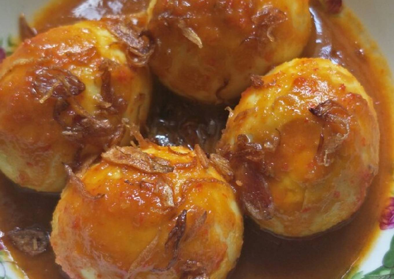 Telor Bumbu Bali Khas Banjar