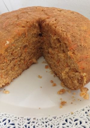 Una foto de Torta de zanahoria