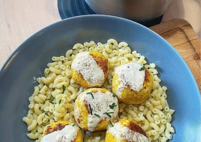 Boulettes de poulet curry coco