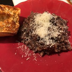 A picture of Balsamic Quinoa Mushroom Risotto.