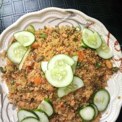 A picture of Dambun shinkafa.