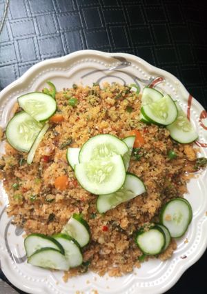 A picture of Dambun shinkafa.