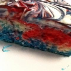 A picture of Fourth Of July Cake.
