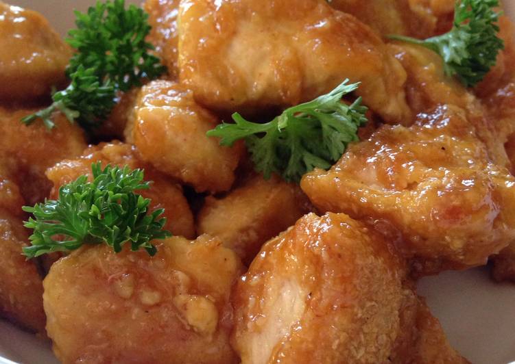 Simple Way to Make Speedy Honey Orange Chicken