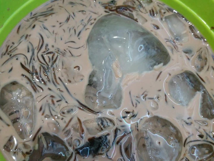 Cara Mudah Menyiapkan Resep Es cappucino cincau suegeerr yang  Bikin Ketagihan Anti Ribet, Bisa Manjain Lidah