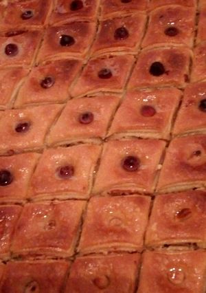 صورة لوصفة بقلاوة إقتصادية من وصفات أم نسيبة (روعة)