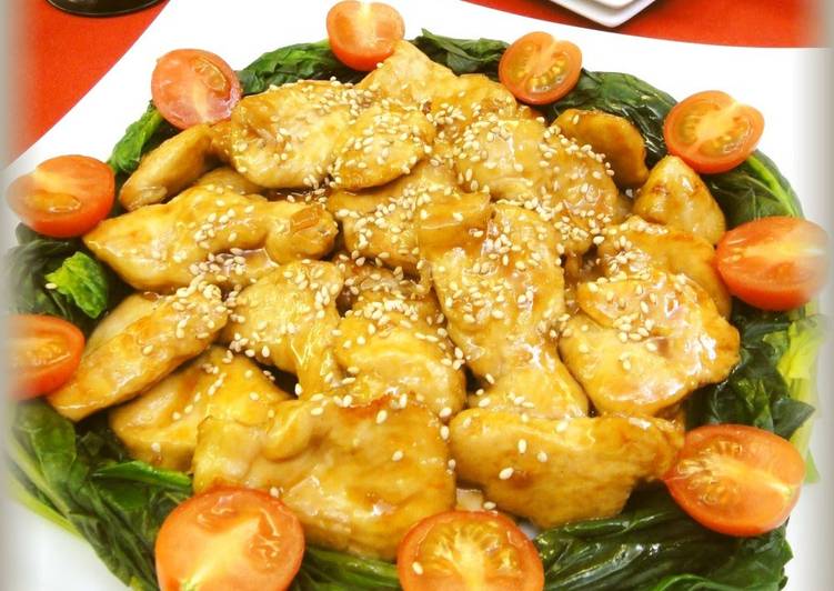 Step-by-Step Guide to Make Super Quick Homemade Chicken Breast with Honey Oyster Sauce