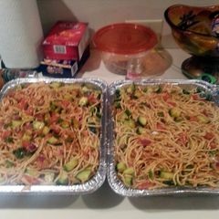 A picture of Spaghetti Salad.