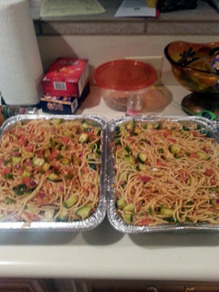 A picture of Spaghetti Salad.