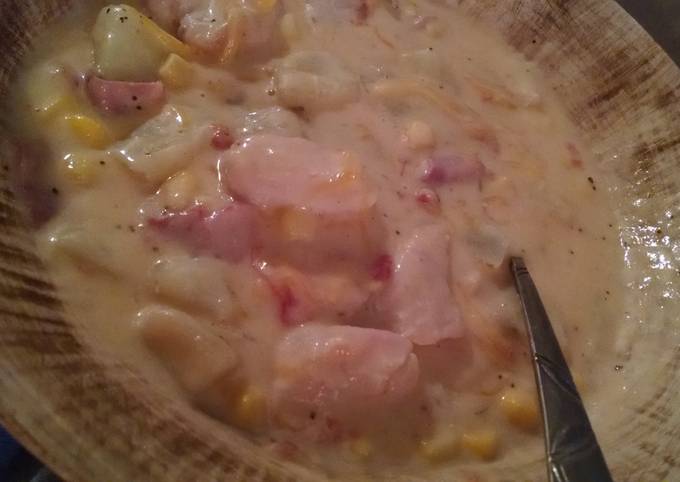 Simple Way to Prepare Speedy Chicken chowder