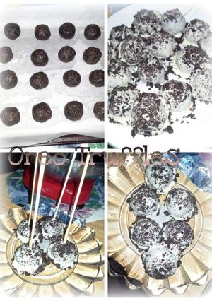 A picture of NO BAKE OREO TRUFFLES.. QUICK & EASY RECIPE!!!.