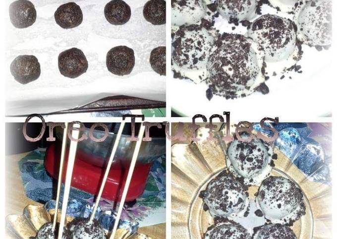 NO BAKE OREO TRUFFLES.. QUICK & EASY RECIPE!!!