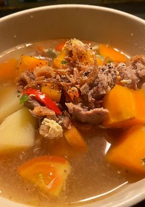 Foto resep #Soup Daging Sapi Empuk by c o o k p u k