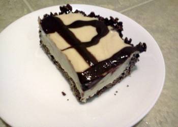 Easy Recipe Frozen Gimmie More peanutbutter  chocolate cheesecake Very Delicious
