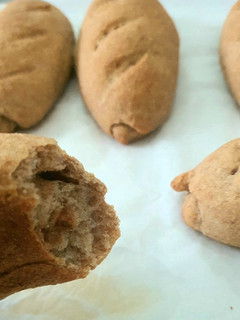 Foto resep Roti gandum, no sugar, no egg, no milk (ulen tangan)