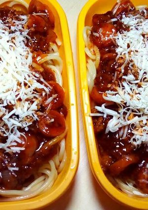 Foto resep Spaghetti sosis + beef