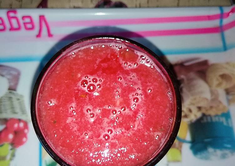 Recipe of Super Quick Homemade Watermelon juice