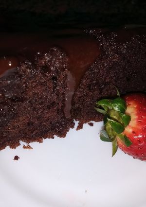 صورة لوصفة كيك شوكولاتة ولا أروع 🥰😋