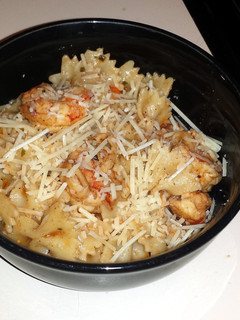A picture of Lemon shrimp scampi.