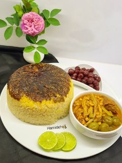 عکسی از دستور خورش کنگر با لپه🥰