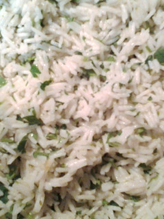 A picture of Lime Rice.