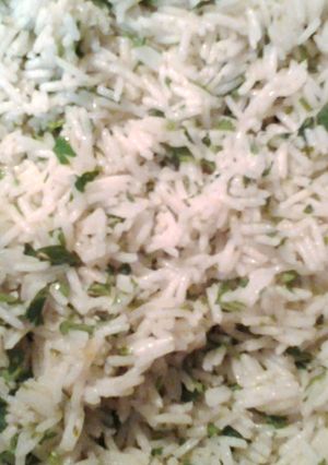 A picture of Lime Rice.