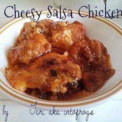 A picture of Teri's Cheesy Salsa Chicken.