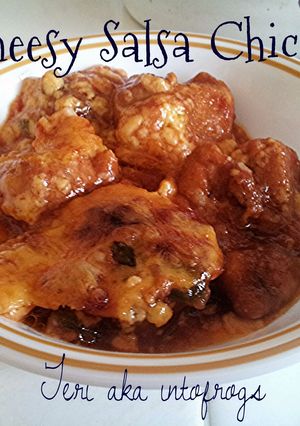 A picture of Teri's Cheesy Salsa Chicken.