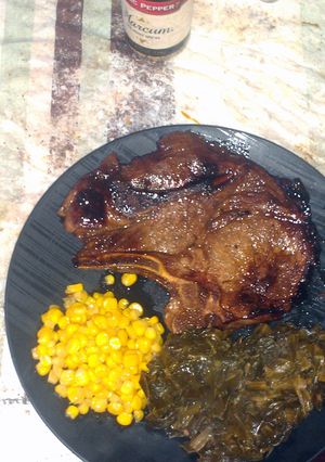 A picture of Grilled Teriyaki Pork Chops.
