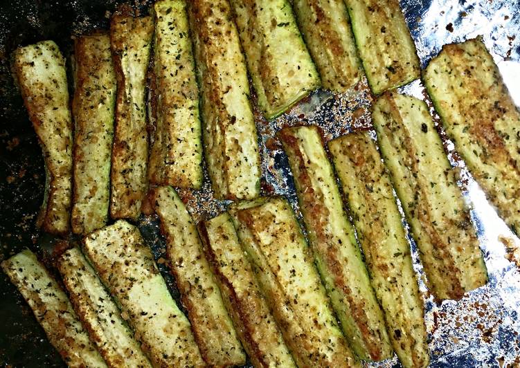 Easiest Way to Cook Tasty Parmesan crusted zucchini fries