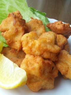 A picture of Chewy Karaage-style Fried Okara.
